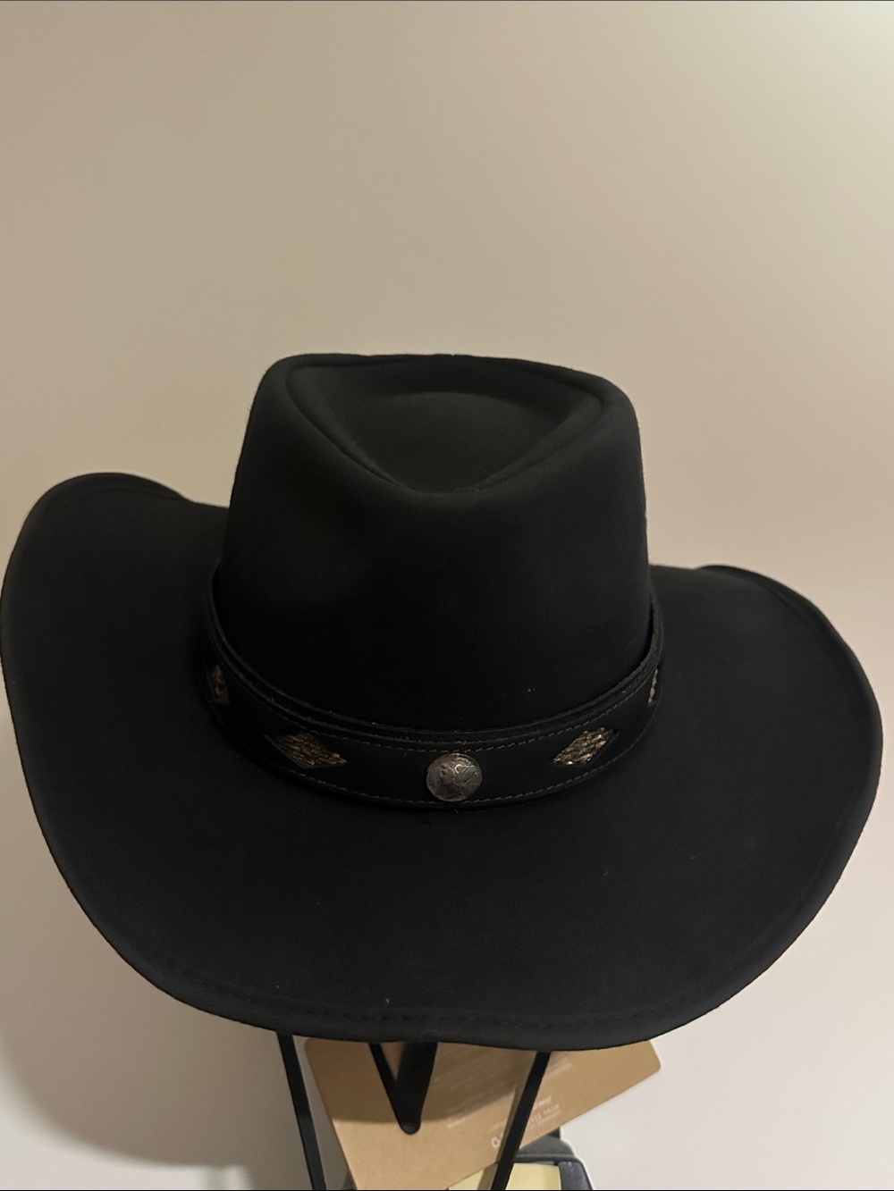 Vintage Bounty Hunter Gunslinger Cowboy Hat